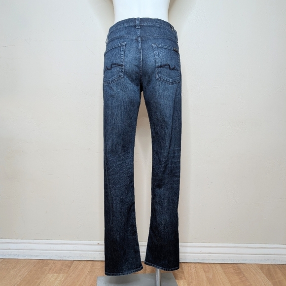 7 For All Mankind Men's Standard Straight Leg Jeans Size 30x32 - Picture 3 of 10